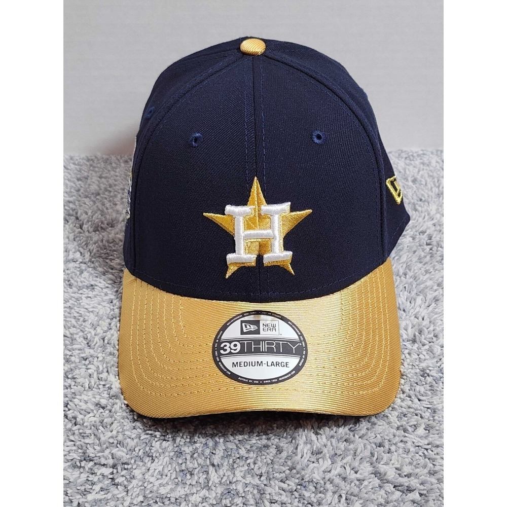 New Era 39THIRTY Houston Astros 2022 World Series Champions Snapback Hat Cap M/L